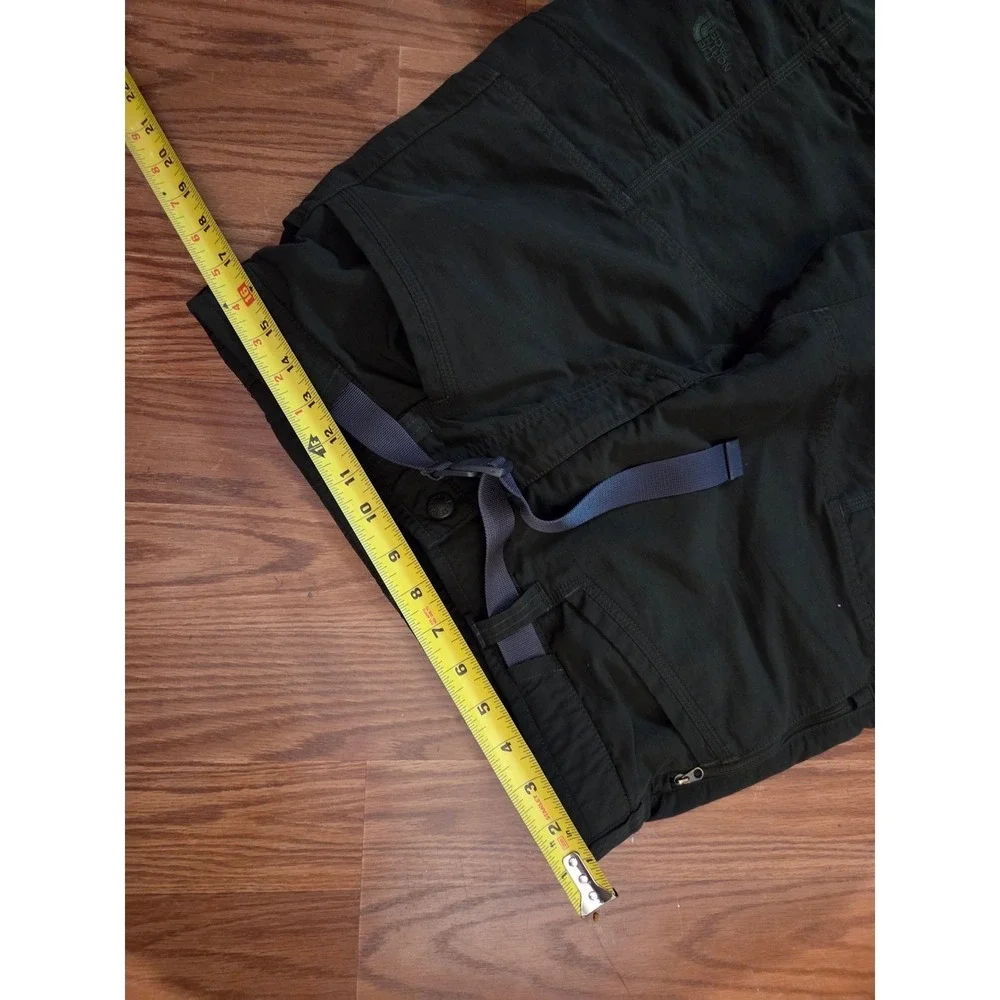 The North Face Mens Convertible‎ Hiking Cargo Pants Zip Off Dark Green M M